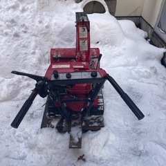 札幌市内無料配送　ホンダ 除雪機 HS655 整備済み 現状 HONDA 実働品 の画像