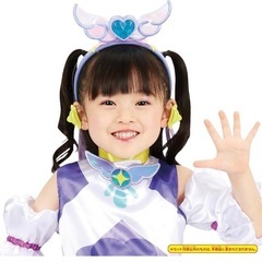 変身プリチュームキュアマジェスティアクセサリーセット新品カチューシャイヤリングの画像