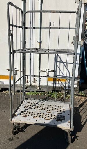 【商談中】中古カゴ台車　W850×D650×H1700㎜　K101