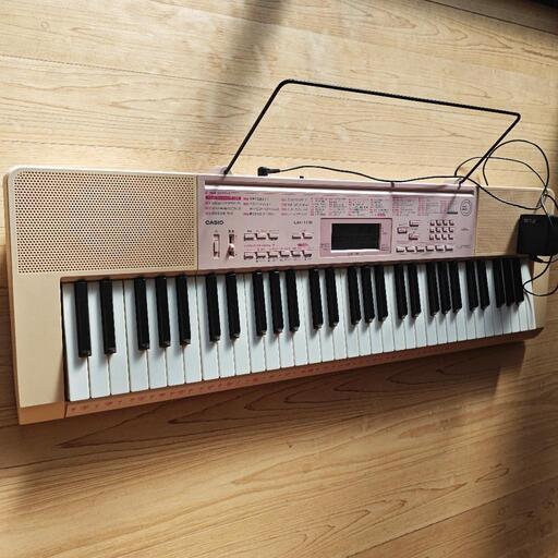 電子ピアノ CASIO　HIKARI　LK-115　光ナビゲーションキーボード