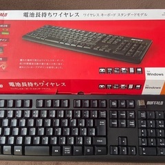 ワイヤレス キーボード ブァッファロー BUFFALO 中古