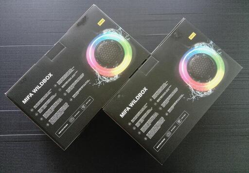 (2台セット)【ほぼ新品5〜6時間使用】Bluetoothスピーカー