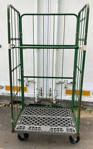 【商談中】中古カゴ台車　W850×D650×H1700㎜　K116