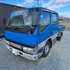 三菱キャンター 平成12年 wキャブ5F 軽油2.8L