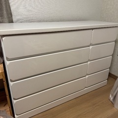 日本製 優しい角まる仕上げのピカピカ鏡面チェスト ピュア 幅80...