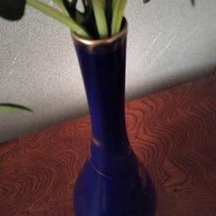 龍仙九谷焼　花瓶　高さ約25cm 中古の画像