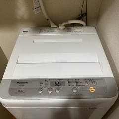 【決まりました】洗濯機,Panasonicの画像