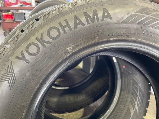 中古 ヨコハマ 195/65R15 スタッドレスタイヤ　