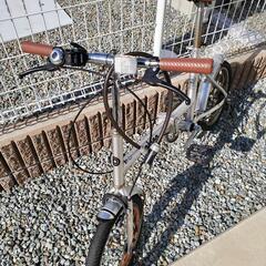 (受け渡し者決定)折り畳み自転車の画像