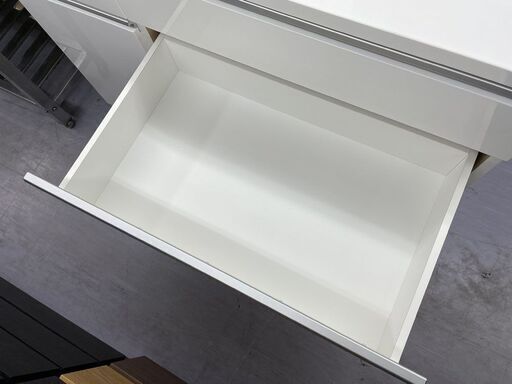 キッチンカウンター 幅120ｃｍ 白 ホワイト レンジボード キッチン収納 エナメル 札幌市手稲区 キッチンカウンター 幅120cm 白 ホワイト レンジボード キッチン収納