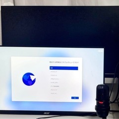 acer vg240y. vg270 モニター　セット売り可