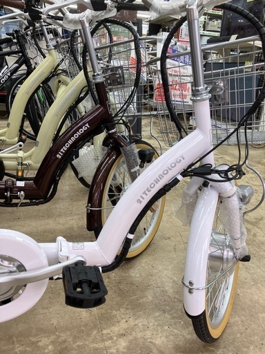 未使用品 新品 20インチ電動アシスト自転車 21テクノロジー1年保証付きNo.979● ※現金、クレジット、スマホ決済対応