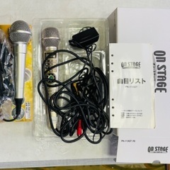 【再値下げ】カラオケON STAGE ペアマイク付PK-113GT