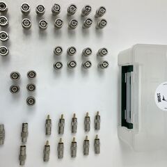 BNC変換アダプタ　RCA変換アダプタ　計42本セット　まとめ売り　No.119の画像