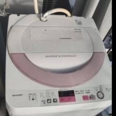 SHARP　ES-GE60N 全自動洗濯機
