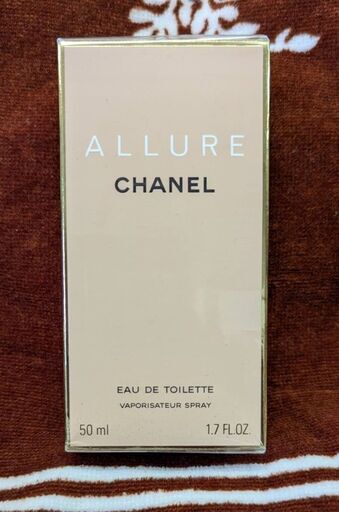 ☆CHANEL　ALLURE　シャネル　オードトワレ　VAPORISATEUR　SPRAY　50ｍｌ　1.7FL0Z　未使用・未開封品