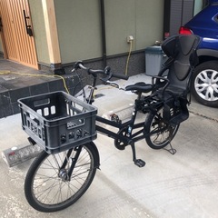 ブリッジストーンブラックレーベル　　子供のせ　自転車