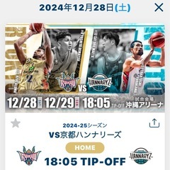 12月28日　琉球ゴールデンキングス