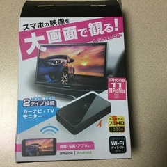 スマホの映像を大画面で観る