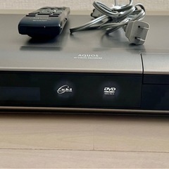 SHARP AQUOSハイビジョンレコーダー  2008年製の画像