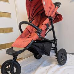 AirBuggy エアバギー ココブレーキ 革ハンドルの画像