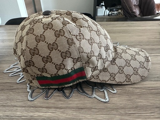 GUCCI グッチベースボールキャップ シェリーライン 総柄 S