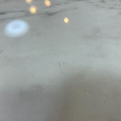 Y1006　Walker Edison　大理石風テーブル　下段ガラス製　送料B　札幌　リサイクルれお　すすきの店の画像