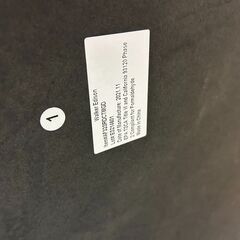 Y1006　Walker Edison　大理石風テーブル　下段ガラス製　送料B　札幌　リサイクルれお　すすきの店の画像