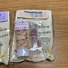 【０円】パフェ♡手作りキット：工作？？の画像
