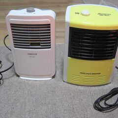 ミニセラミックファンヒーター　2台　中古　稼働品