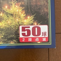 【新品】屋外用ライト　50球の画像