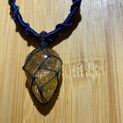 handmadeルチルネックレスの画像