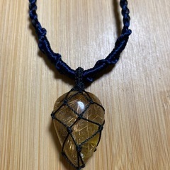 handmadeルチルネックレス
