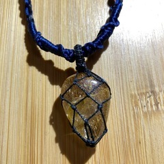 handmadeルチルネックレスの画像
