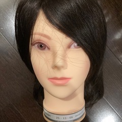 美容師国家試験用ウィッグ未使用品5体の画像