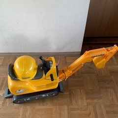 コマツ　ショベルカー　乗用玩具