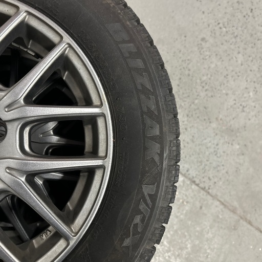 ブリヂストンスタッドレスVRX 155/65R13 アルミホイールセット