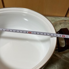 値下げ、28cmホーロー鍋、訳ありの画像