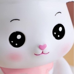 新品🌟　貯金箱　うさぎ　兎　ロリポップラビット　かわいい　賽銭箱　コインバンク　ピンクの画像