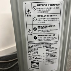 動作確認済み　オイルヒーター H770812EFSN-GY☆ DeLonghi 暖房器具 ゼロ風暖房の画像