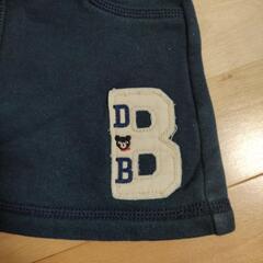 ミキハウス　ダブルビー(DOUBLE.B)　スウェット生地スカート(SS80-90)の画像