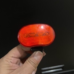 自転車のバックライト　電池式