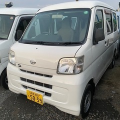 コミコミ30万円、ハイゼットバン、走行72,000km, 25年...