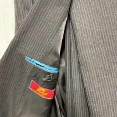 値下げ英国生地　メンズスーツA4の画像