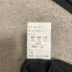 値下げ英国生地　メンズスーツA4の画像