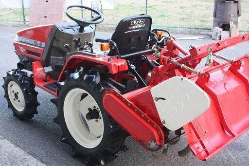 【SOLD OUT】ヤンマ トラクタ Ke-4D 14馬力 自動水平 4WD 353時間 耕運120cm【簡易清掃・下取歓迎】【農機具