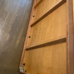 昭和レトロ⭐︎古いけど頑丈なダイニングテーブルの画像