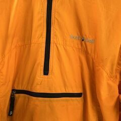 mont-bell ウインドブラストアノラック 1103206 Mサイズ ナイロン ハーフジップ オレンジ モンベル 現状品 札幌市白石区 白石店の画像