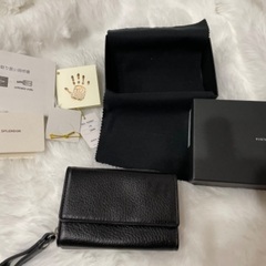 PORTER SPLENDOR 261-03897ブラックレザー キーリング