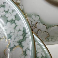 美品 NARUMI CHAINAコーヒーカップ&ソーサ 2組セット 箱付きの画像